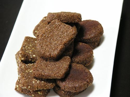小麦ふすま（シナモン／ゴマ）クッキー