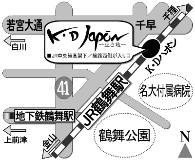★map KD Japon