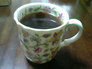 朝１杯のコーヒー
