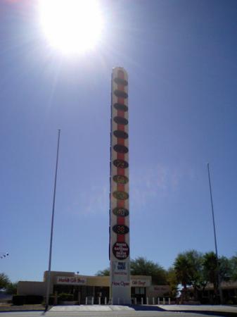 世界最長の寒暖計