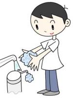 Prévention de la grippe, Élimination de la bactérie, Lavage de la main