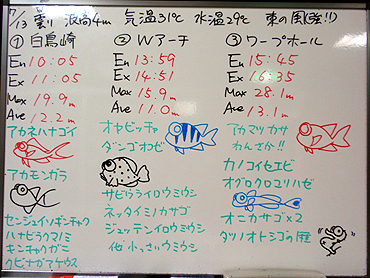 宮古島　ログデータ　2009/7/13