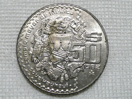 メキシコのコイン3