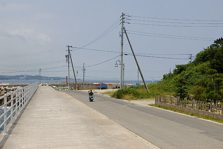 島の道路風景